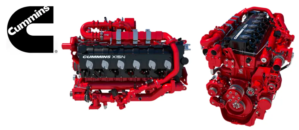 Moteur Cummins 15 L Gaz Naturel